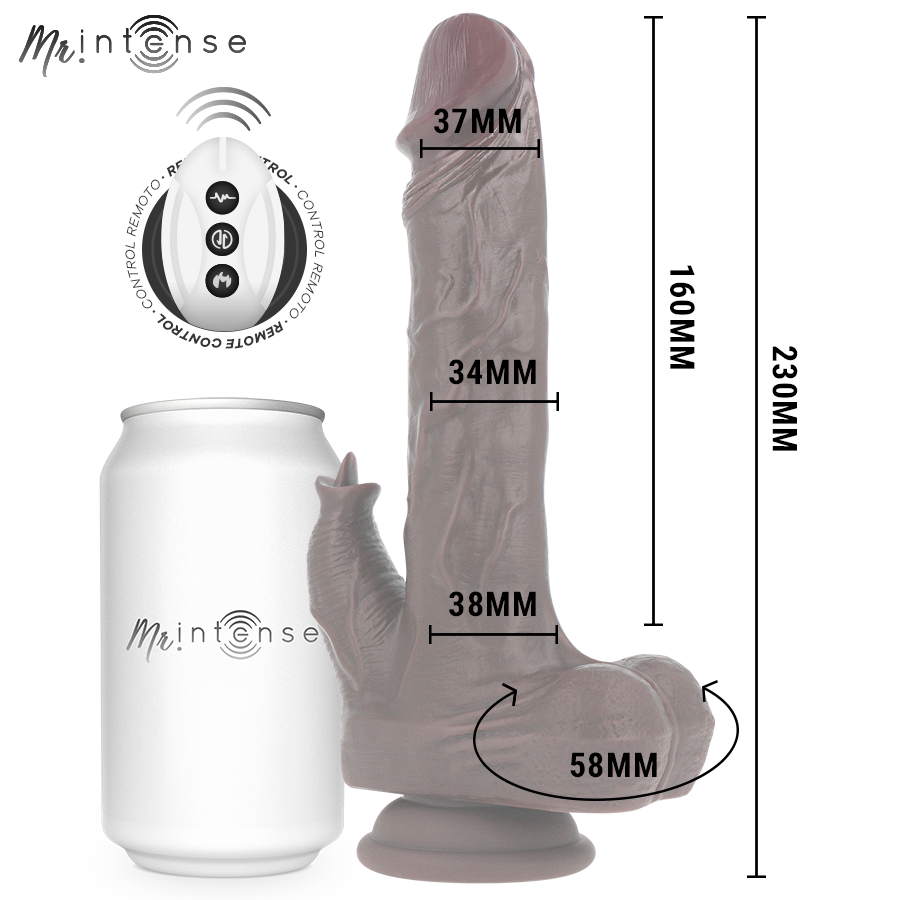 Mr. Intense High Tech-Morgan Bambola Realistica Multifunzione · Vibratori (imaginea 6)