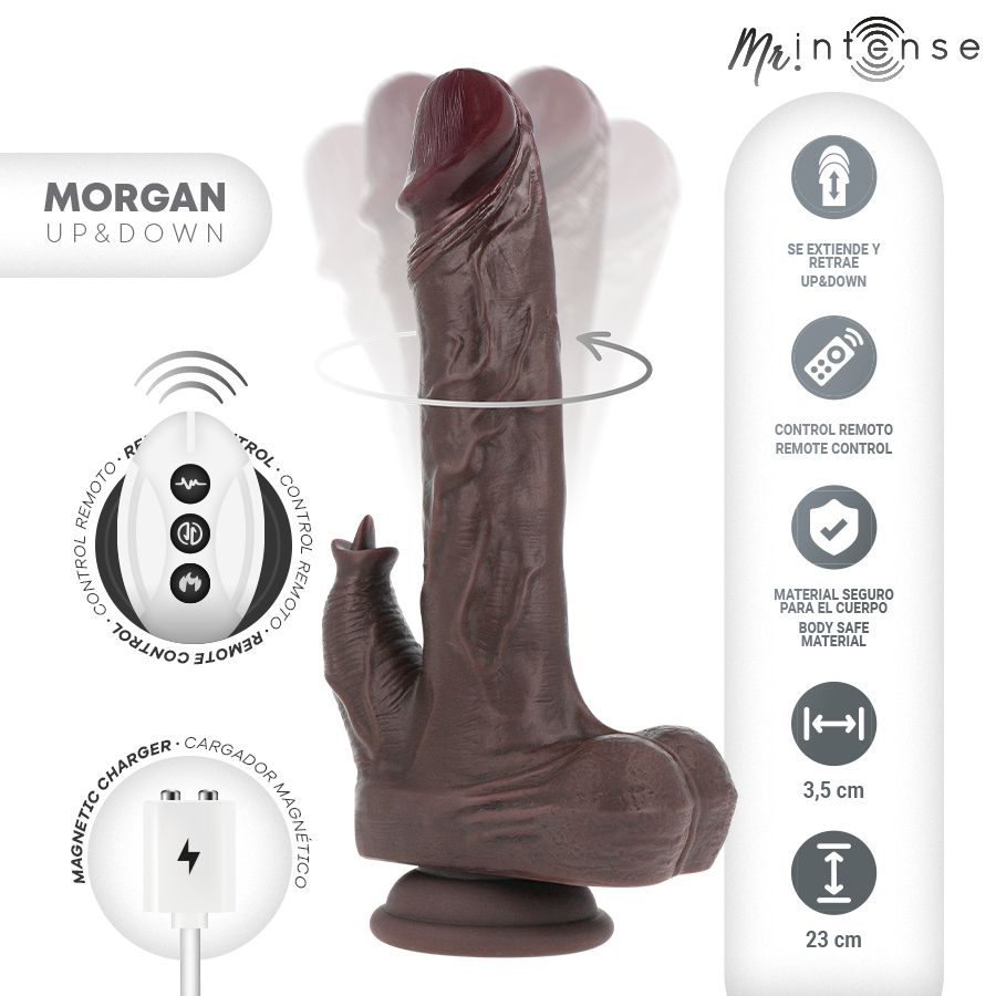 Mr. Intense High Tech-Morgan Bambola Realistica Multifunzione 2 Mr. Intense High Tech-Morgan Bambola Realistica Multifunzione · Vibratori (imaginea 2)