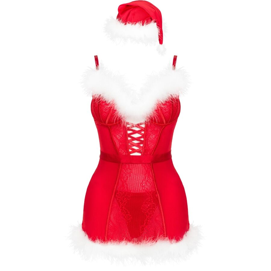 Livco Corsetti Sets-Agethe LC-90607 Camicia + Tanga + Cappuccio 4 Livco Corsetti Sets-Agethe LC-90607 Camicia + Tanga + Cappuccio — LIVCO CORSETTI FASHION · Costumi & Giochi di ruolo (imaginea 4)