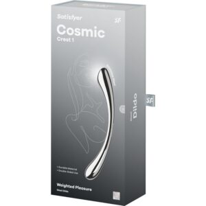 Satisfyer Dildo-Cosmic Crest 1 Dildo Doppio in Acciaio · Dildo & Stimolatori (immagine 5)