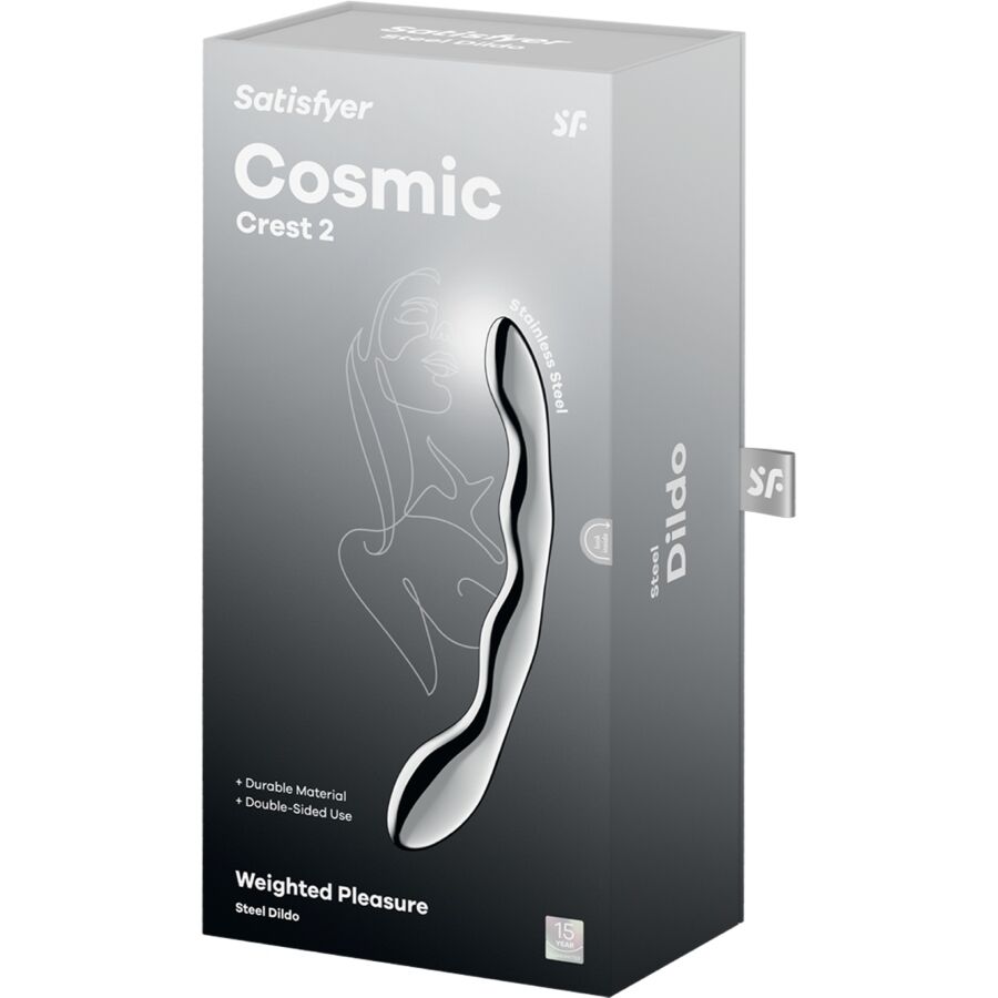 Satisfyer Dildo-Cosmic Crest 2 Dildo con due teste in acciaio · Dildo & Stimolatori (imaginea 5)