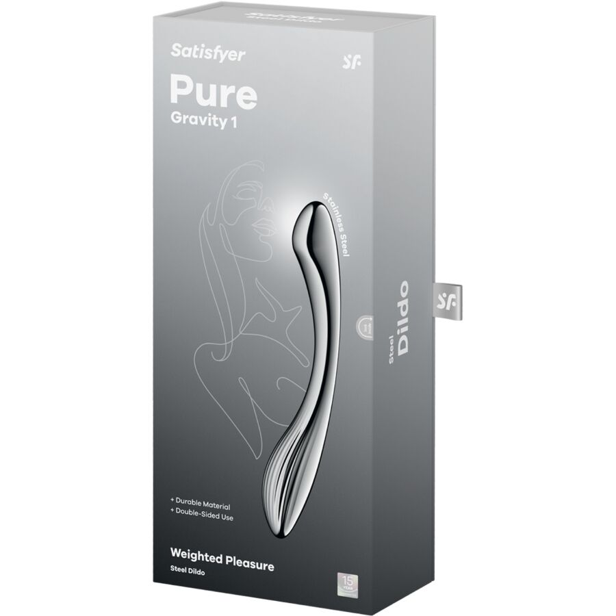 Satisfyer Dildo-Pure Gravity 1 Doppio Dildo in Acciaio 5 Satisfyer Dildo-Pure Gravity 1 Doppio Dildo in Acciaio · Dildo & Stimolatori (imaginea 5)