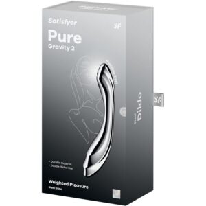 Satisfyer Dildo-Pure Gravity 2 Dildo Doppio in Acciaio 10 Satisfyer Dildo-Pure Gravity 2 Dildo Doppio in Acciaio · Dildo & Stimolatori (imaginea 5)
