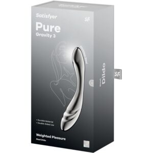 Satisfyer Dildo-Pure Gravity 3 Acciaio Inossidabile, Dildo 10 Satisfyer Dildo-Pure Gravity 3 Acciaio Inossidabile, Dildo · Dildo & Stimolatori (imaginea 5)