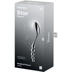 Satisfyer Dildo-Star Force 1 Dildo Doppio In Acciaio Inossidabile-Metallo 10 Satisfyer Dildo-Star Force 1 Dildo Doppio In Acciaio Inossidabile-Metallo · Dildo & Stimolatori (imaginea 5)