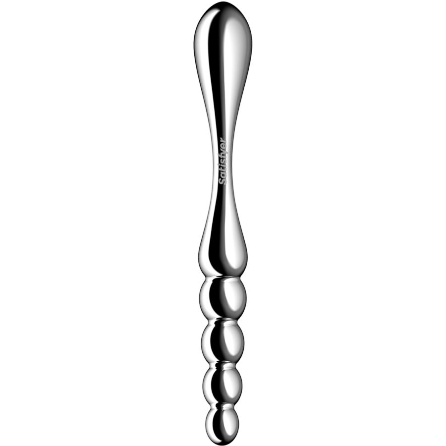 Satisfyer Dildo-Star Force 1 Dildo Doppio In Acciaio Inossidabile-Metallo 4 Satisfyer Dildo-Star Force 1 Dildo Doppio In Acciaio Inossidabile-Metallo · Dildo & Stimolatori (imaginea 4)