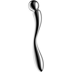 Satisfyer Dildo-Star Force 2 Dildo Doppio in Acciaio Inossidabile-Metallo · Dildo & Stimolatori