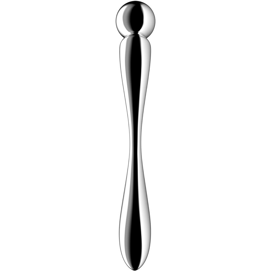 Satisfyer Dildo-Star Force 2 Dildo Doppio in Acciaio Inossidabile-Metallo 2 Satisfyer Dildo-Star Force 2 Dildo Doppio in Acciaio Inossidabile-Metallo · Dildo & Stimolatori (imaginea 2)