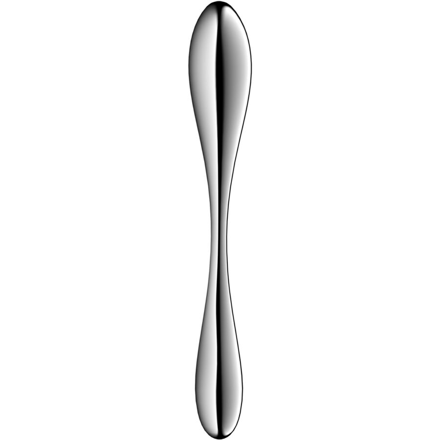 Satisfyer Dildo-Star Force 3 Dildo Doppio in Acciaio Inossidabile-Metallo 2 Satisfyer Dildo-Star Force 3 Dildo Doppio in Acciaio Inossidabile-Metallo · Dildo & Stimolatori (imaginea 2)