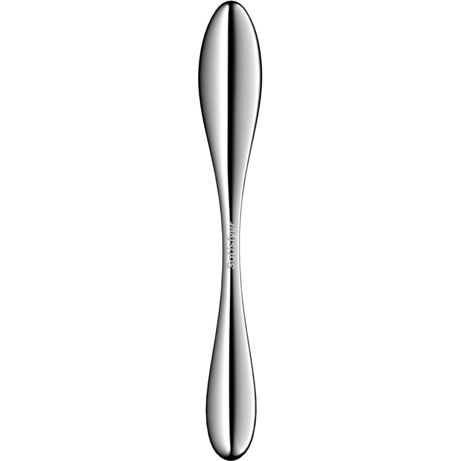 Satisfyer Dildo-Star Force 3 Dildo Doppio in Acciaio Inossidabile-Metallo 4 Satisfyer Dildo-Star Force 3 Dildo Doppio in Acciaio Inossidabile-Metallo · Dildo & Stimolatori (imaginea 4)