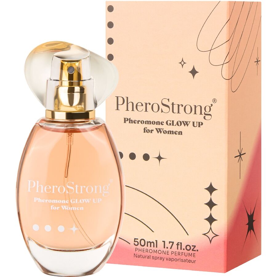 Pherostrong-Glow Up Profumo con Feromoni per Donna, 50 ml