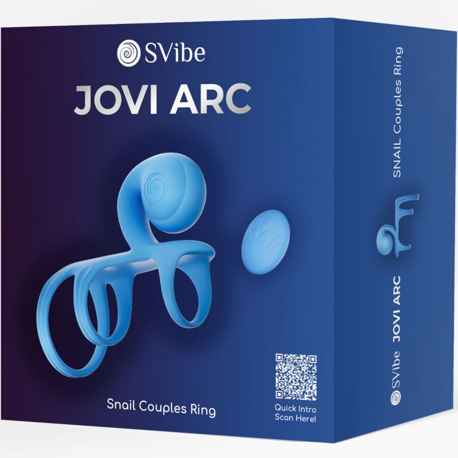 Snail Vibe-Jovi Arc Anello per Coppia con Telecomando · Anelli & Guaine per pene (immagine 8)