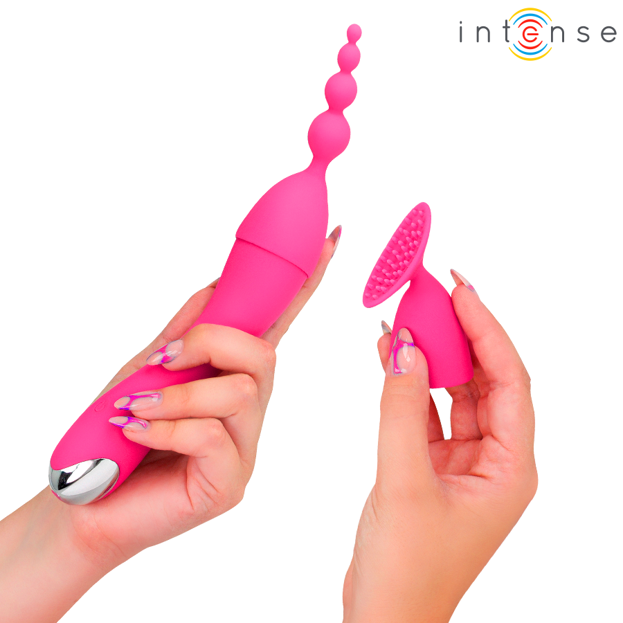 Intense High Tech-Caro vibratore con 20 modalità e teste · Vibratori (immagine 6)