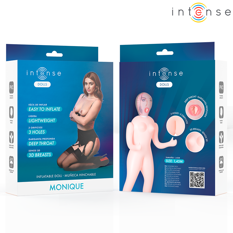 Intense Bodies & Masturbators-Monique Bambola Gonfiabile con Tre · Bambole & Gonfiabili (imaginea 4)