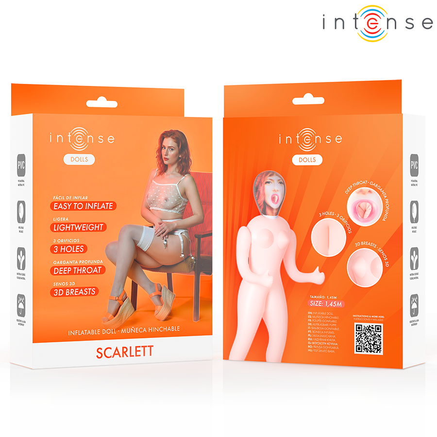 Intense Bodies & Masturbators-Scarlett Bambola Gonfiabile con Tre 3 Intense Bodies & Masturbators-Scarlett Bambola Gonfiabile con Tre · Bambole & Gonfiabili (immagine 3)