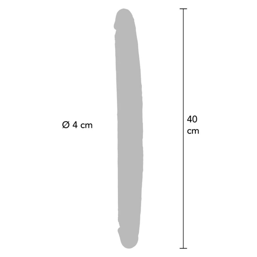 Get Real-Doppio Dildo in Silicone con Preput Mobile Caramel, 40 cm 3 Get Real-Doppio Dildo in Silicone con Preput Mobile Caramel, 40 cm · Dildo & Stimolatori (imaginea 3)