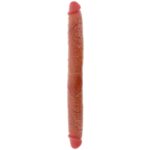 Get Real-Dildo doppio in Silicone Caramel, 46 cm · Dildo & Stimolatori