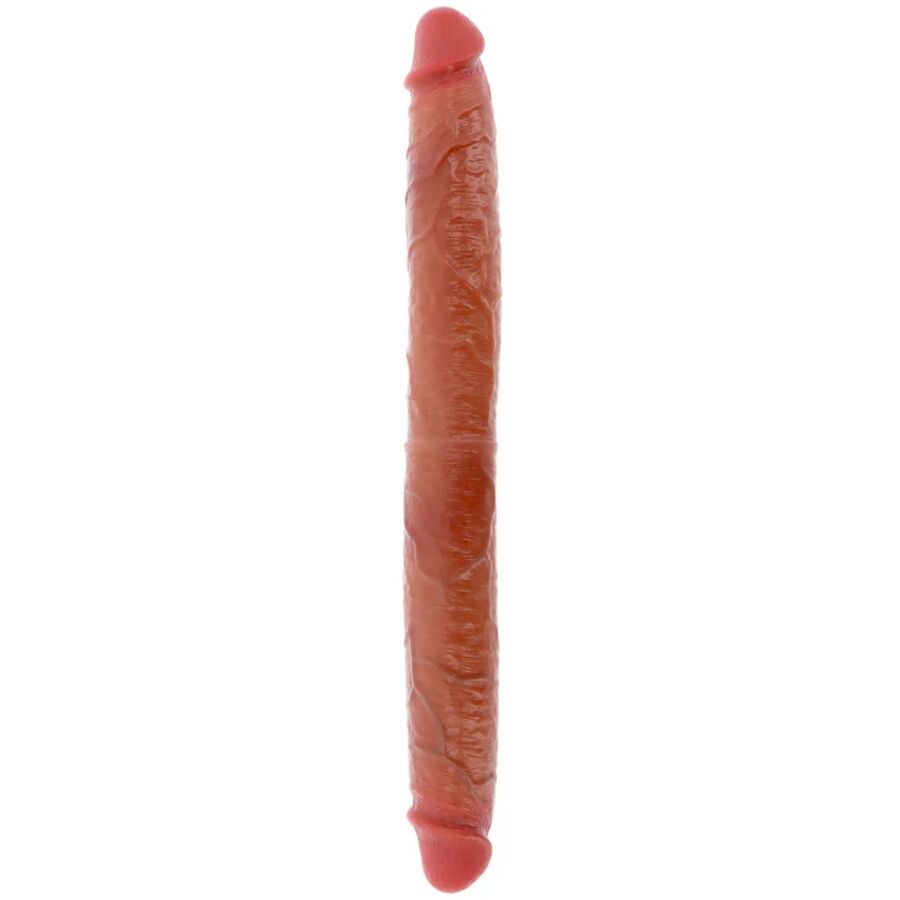 Get Real-Dildo doppio in Silicone Caramel, 46 cm · Dildo & Stimolatori