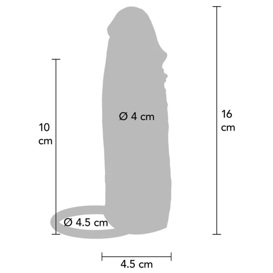 Get Real-Hydrated Skin Guaina per pene in Silicone Caramel 16 cm 3 Get Real-Hydrated Skin Guaina per pene in Silicone Caramel 16 cm · Anelli & Guaine per pene (imaginea 3)