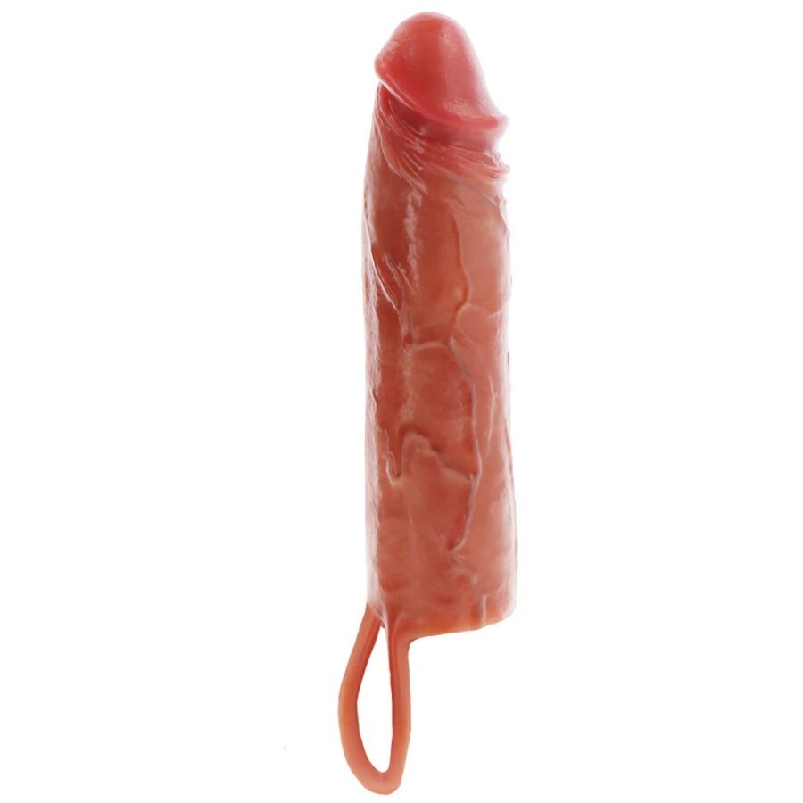 Get Real-Hydrated Skin Guaina Pene in Silicone Caramel 20 cm 1 Get Real-Hydrated Skin Guaina Pene in Silicone Caramel 20 cm · Anelli & Guaine per pene