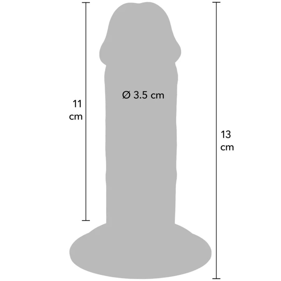 Get Real-Deluxe Dong Tpe Extra Grosso, Doppia densità, 13 cm 3 Get Real-Deluxe Dong Tpe Extra Grosso, Doppia densità, 13 cm · Dildo & Stimolatori (imaginea 3)