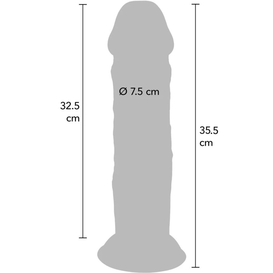 Get Real-Deluxe Dildo Densità Grossa Doppia Tpe 35.5 cm-Ventosa 2 Get Real-Deluxe Dildo Densità Grossa Doppia Tpe 35.5 cm-Ventosa · Dildo & Stimolatori (imaginea 2)