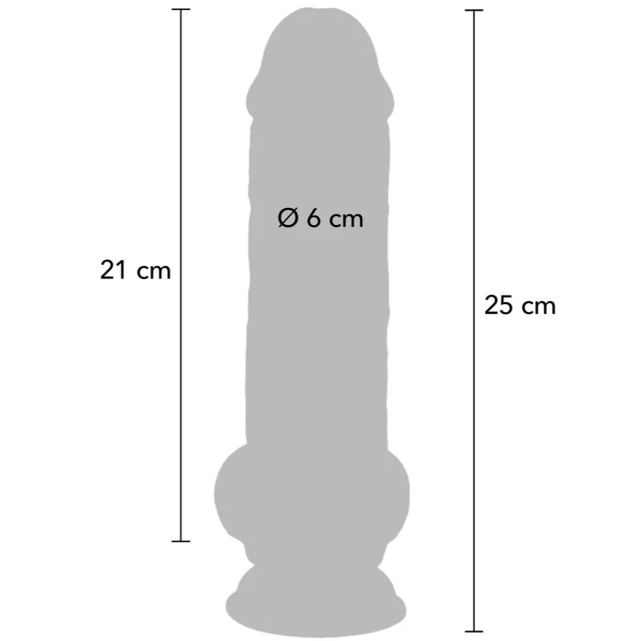Get Real-Deluxe Pene Realistico con Testicoli Extra Spesso 25 cm-TPE 4 Get Real-Deluxe Pene Realistico con Testicoli Extra Spesso 25 cm-TPE · Dildo & Stimolatori (imaginea 4)
