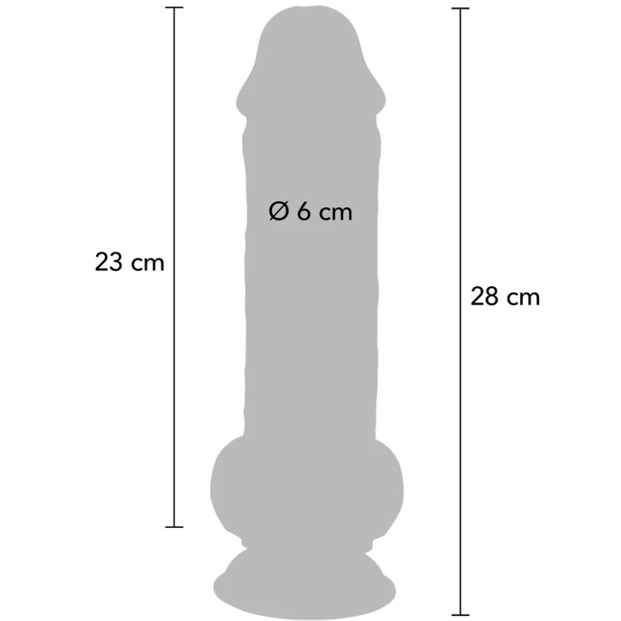Get Real-Deluxe Pene Realistico con Testicoli Extra Spesso 28 cm-TPE 4 Get Real-Deluxe Pene Realistico con Testicoli Extra Spesso 28 cm-TPE · Dildo & Stimolatori (imaginea 4)