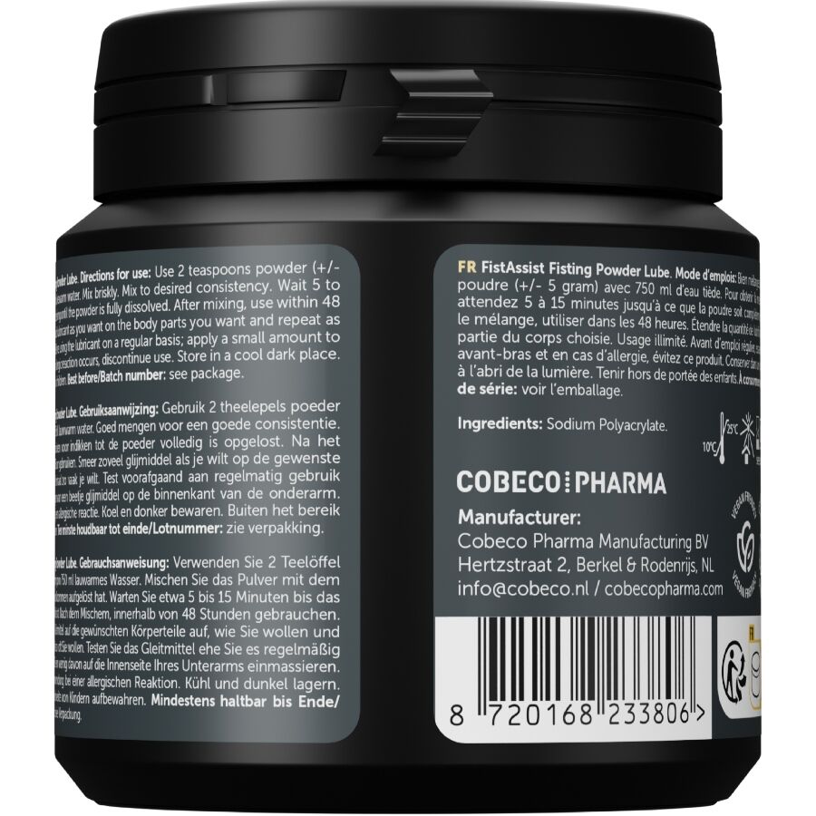 Cobeco -Fist Assist-Fist Assist Lube-135 Gr 2 Cobeco -Fist Assist-Fist Assist Lube-135 Gr — COBECO PHARMA · Lubrificanti (imaginea 2)