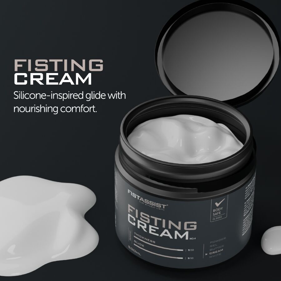 Cobeco -Fist Assist-Fist Assist Lubrificante Cream-500 ml 3 Cobeco -Fist Assist-Fist Assist Lubrificante Cream-500 ml — COBECO PHARMA · Massaggio erotico (imaginea 3)