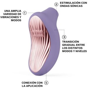Lelo-Sona 3 Clitoride Massaggiatore Sonic in Silicone · Vibratori (immagine 4)
