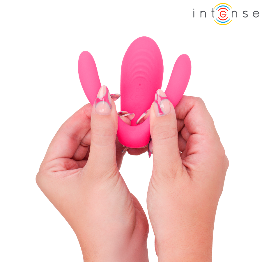 Intense Remote Control-Julia Doppio Vibratore Clamp Stimolatore · Giocattoli per coppie (imaginea 4)