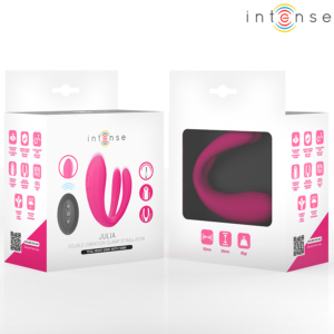 Intense Remote Control-Julia Doppio Vibratore Clamp Stimolatore · Giocattoli per coppie (imaginea 3)
