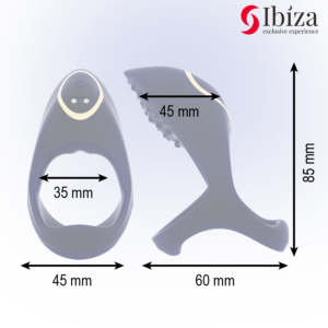 Ibiza Technology Anello fallico Multisensorial-Silicone, 10 velocità · Anelli & Guaine per pene (imaginea 6)