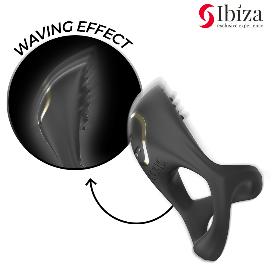 Ibiza Technology Anello fallico Multisensorial-Silicone, 10 velocità · Anelli & Guaine per pene (imaginea 4)