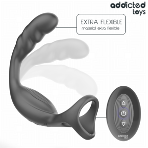 Addicted Toys-Anello fallico Dual per la prostata 10 Addicted Toys-Anello fallico Dual per la prostata · Anelli & Guaine per pene (imaginea 3)