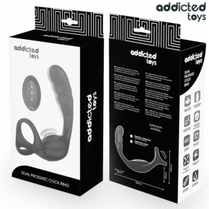 Addicted Toys-Anello fallico Dual per la prostata 11 Addicted Toys-Anello fallico Dual per la prostata · Anelli & Guaine per pene (imaginea 4)