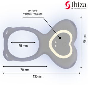 Ibiza Technology-Mutandine Cuore Vibratore per Coppia · Vibratori (immagine 4)