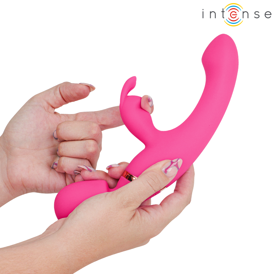 Intense High Tech-Winona Vibratore Doppio Rabbit & Wand-Silicone · Vibratori (immagine 7)