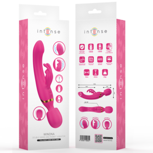 Intense High Tech-Winona Vibratore Doppio Rabbit & Wand-Silicone · Vibratori (immagine 4)