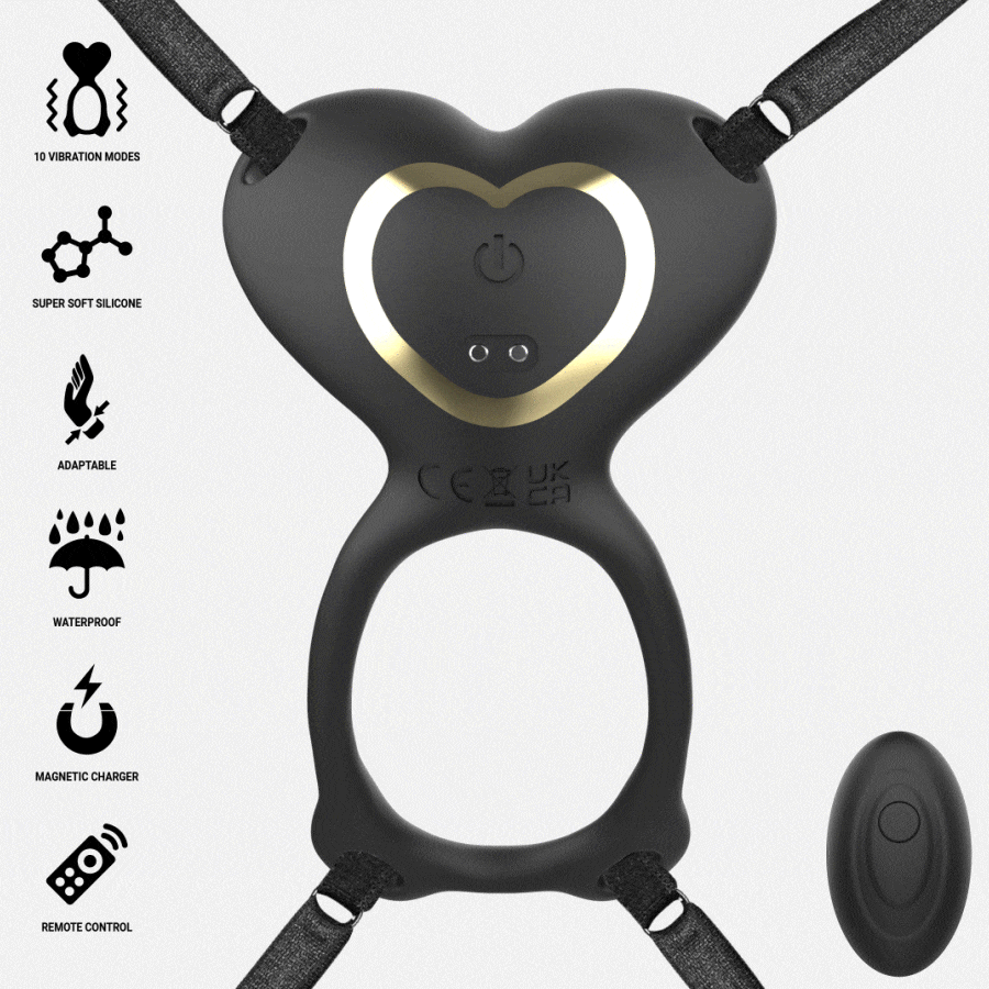 Ibiza Technology-Mutandine Cuore Vibratore per Coppia · Vibratori (immagine 7)