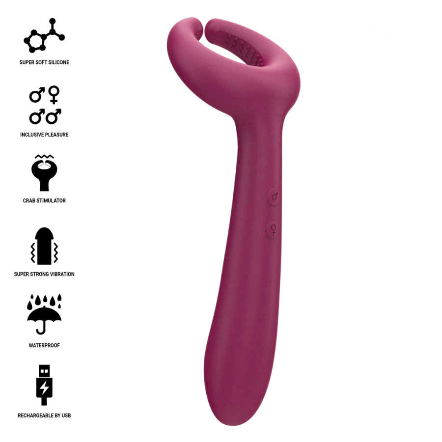 Intense High Tech-Rowan Vibratore Incluso per Coppia-Silicone · Giocattoli per coppie (immagine 8)
