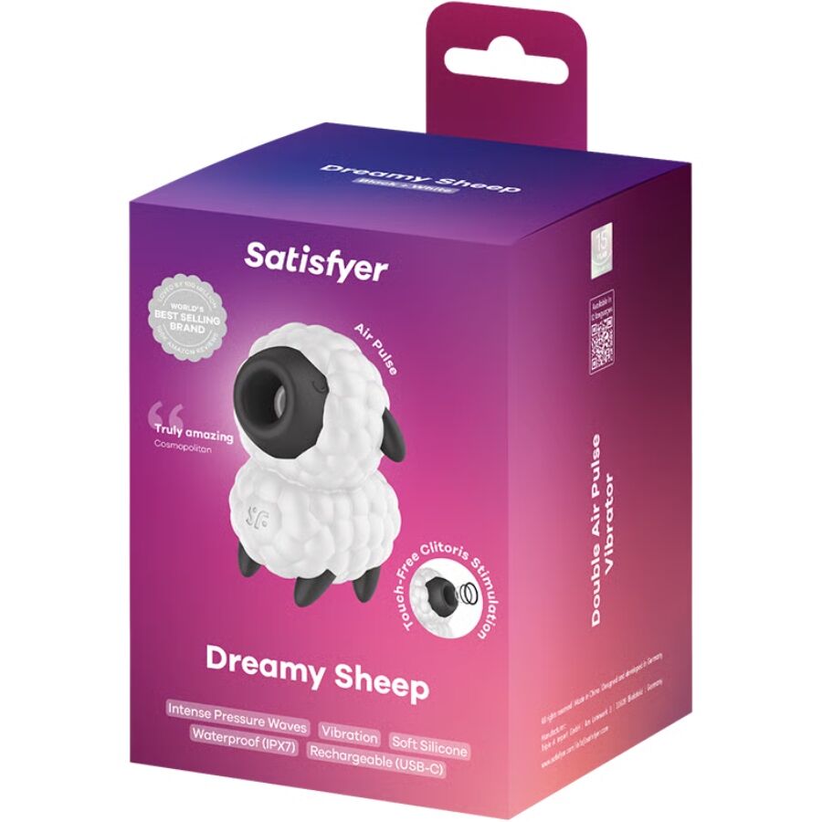 Satisfyer Air Pulse-Dreamy Sheep Vibratore e Stimolatore 3 Satisfyer Air Pulse-Dreamy Sheep Vibratore e Stimolatore · Vibratori (imaginea 3)