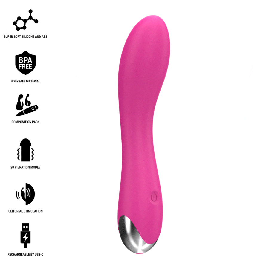 Intense High Tech-Caro vibratore con 20 modalità e teste · Vibratori (immagine 2)