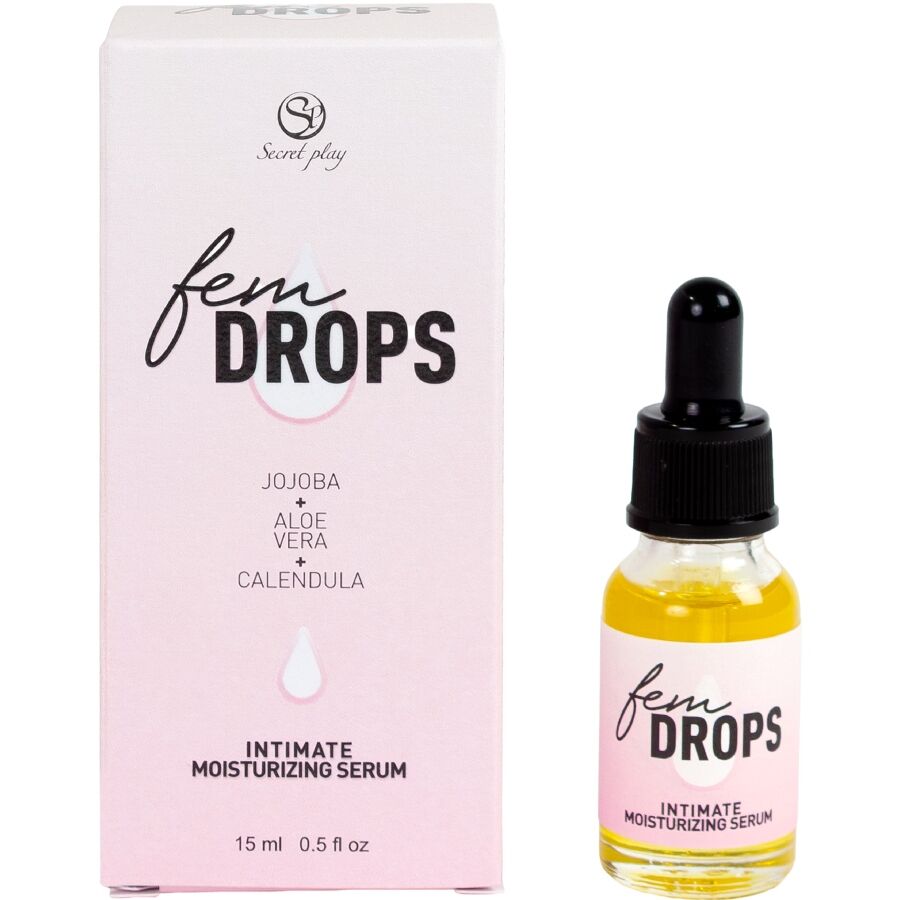 Secretplay Cosmetic-Fem Drops Essere Idratante Intimo 15 ml