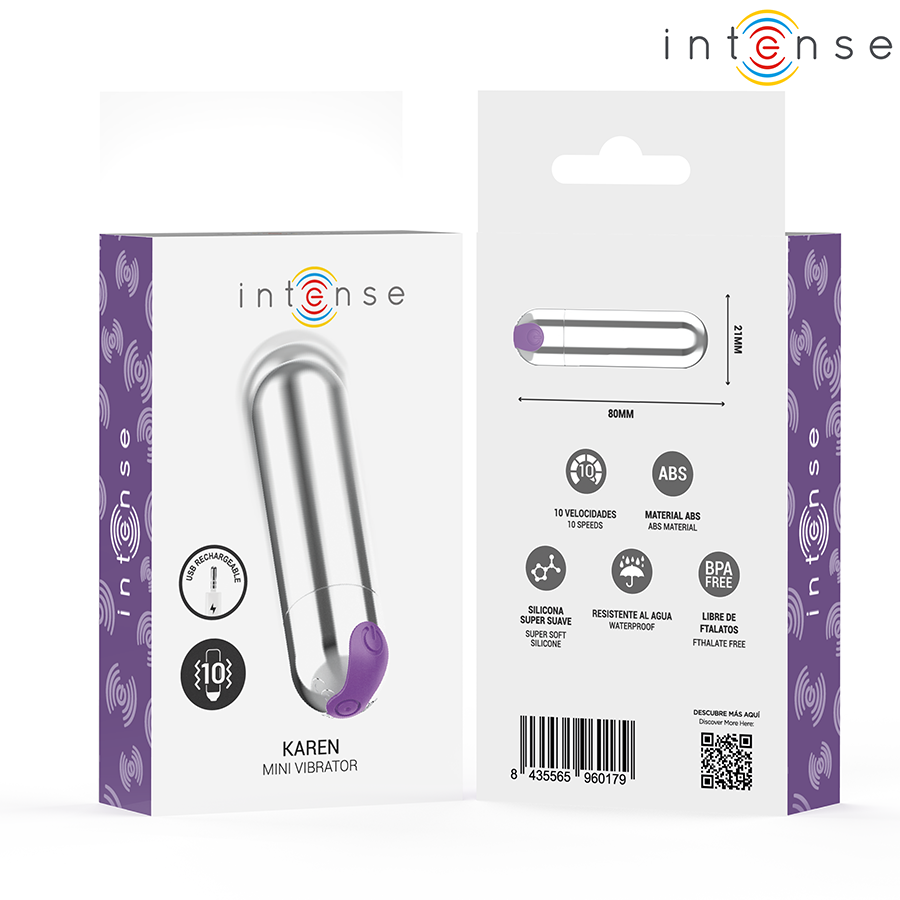 Intense-Karen Mini Bala Vibratore Ricaricabile · Vibratori (immagine 2)