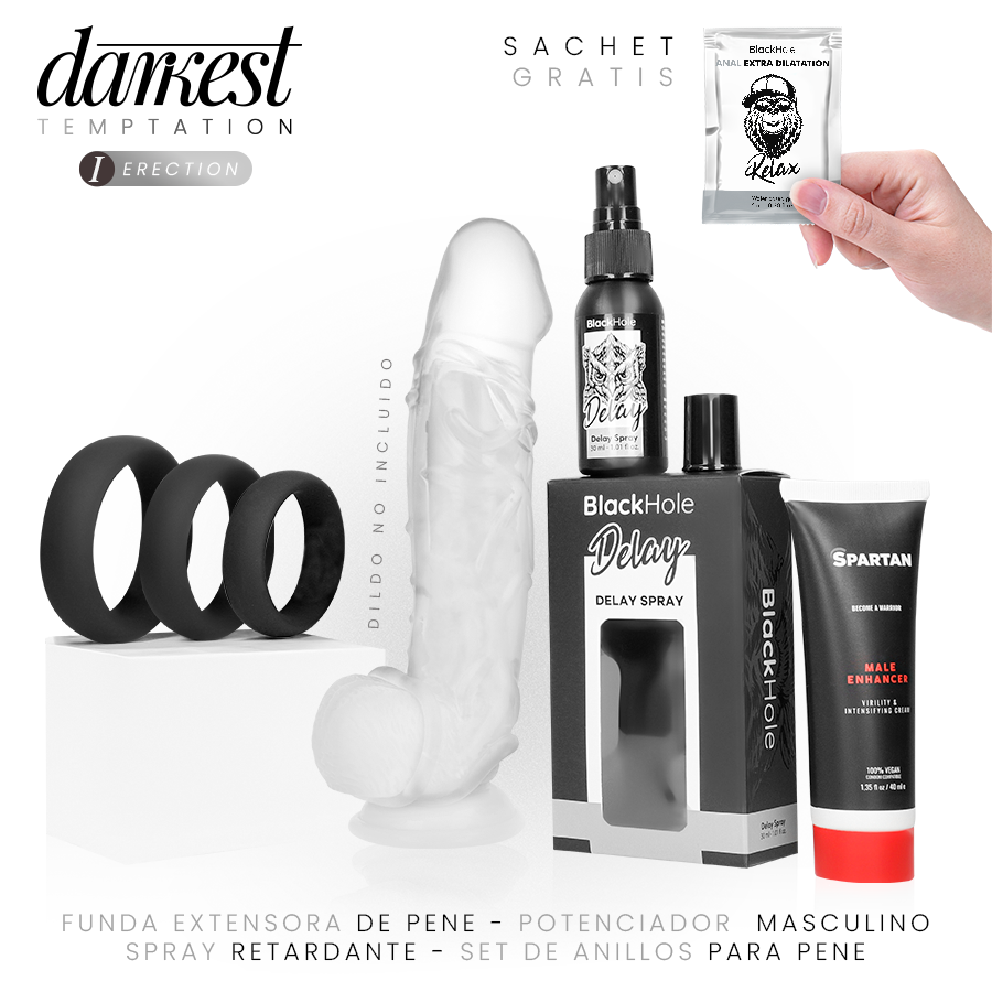 Darkest Tempation-1: Kit Erezione-Silicone · Giochi & Regali