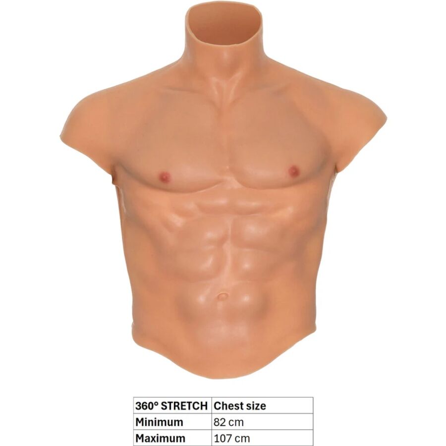 Hidden Desire-Alter Ego Maglietta Torso Maschile in Silicone · Intimo uomo (imaginea 5)