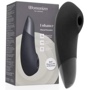 Womanizer-Enhance Stimolatore Clitorideo Silicone, 10 velocità
