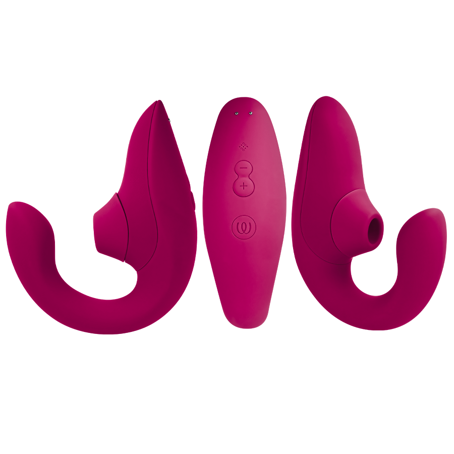 Womanizer-Blend Rabbit Vibrator Stimolatore Rosa Vibrant-Silicone · Vibratori (imaginea 6)
